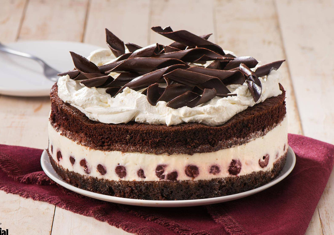 Black Forest Ice Cream Cake